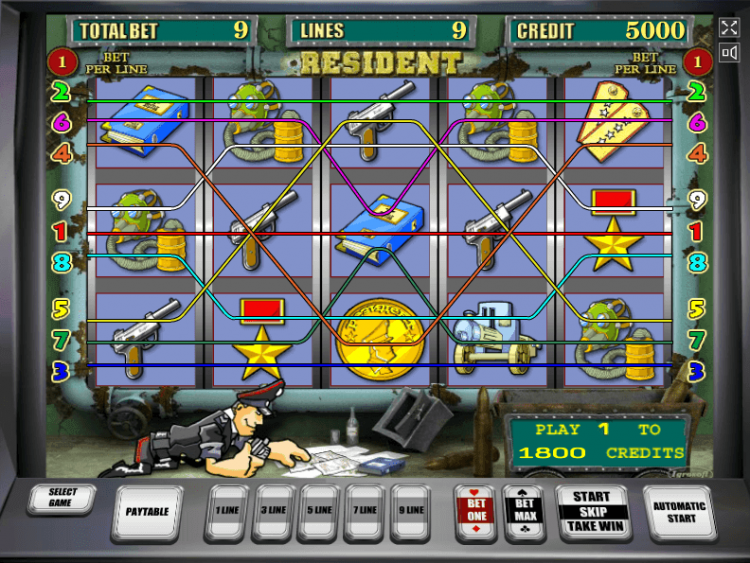 Игровой автомат резидент онлайн бесплатно джеймс бонд казино рояль смотреть онлайн хорошее качество
